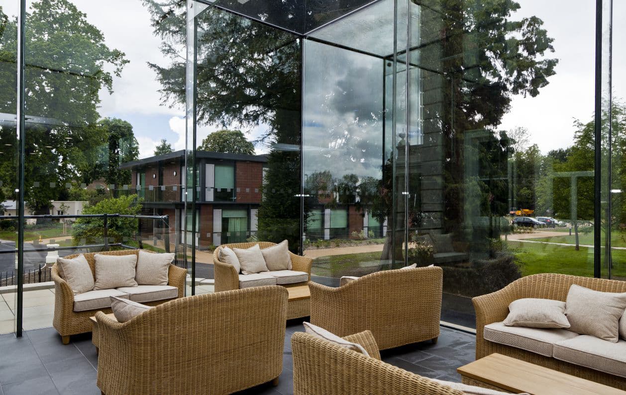 glass box extension uk