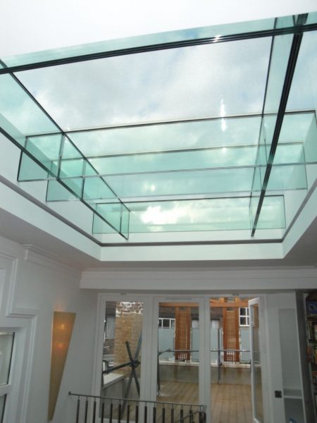 glass rooflights in london