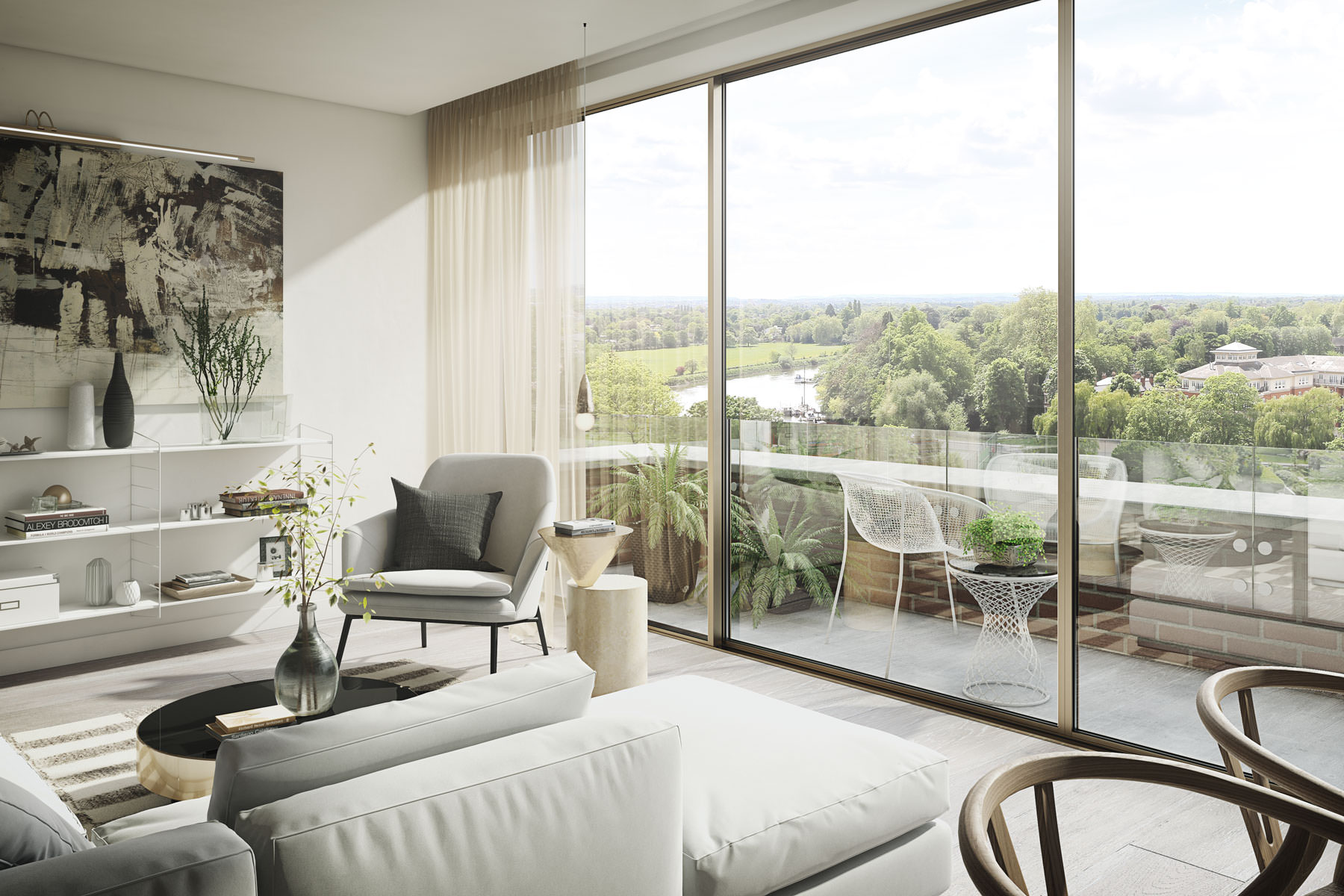 slimline sliding doors UK