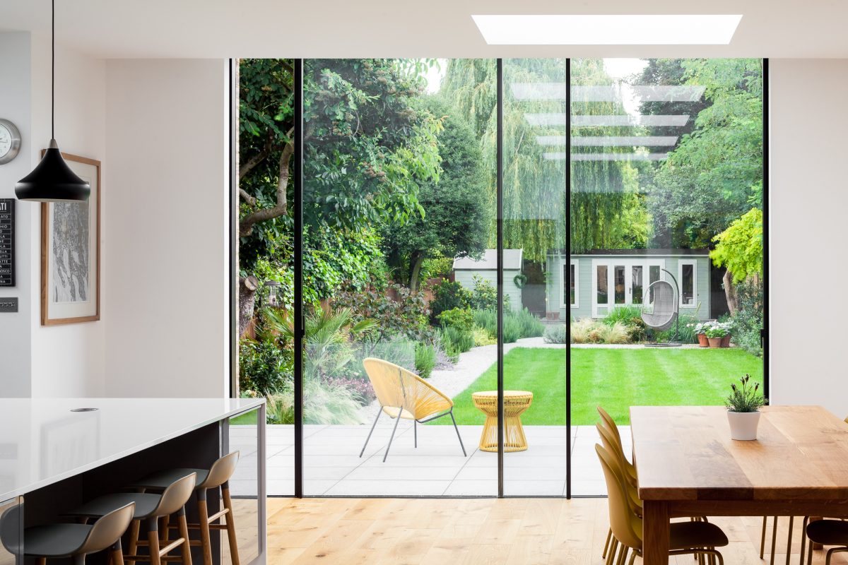sliding glass door